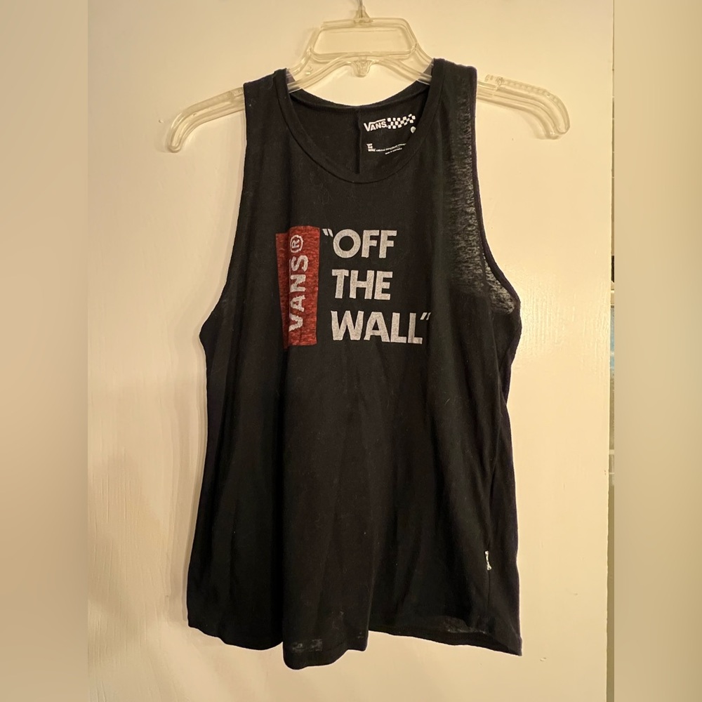 Medium Black Vans “Off the Wall” Tank Top